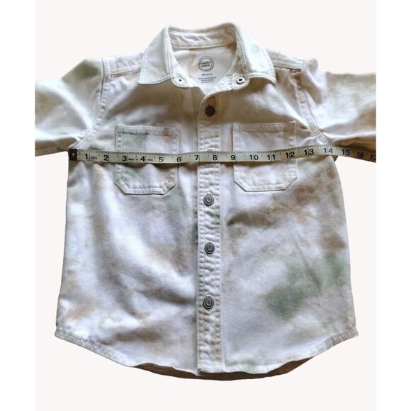 Wonder Nation Jacket XS Kids Tie Dye Snap Fall - Picture 4 of 15